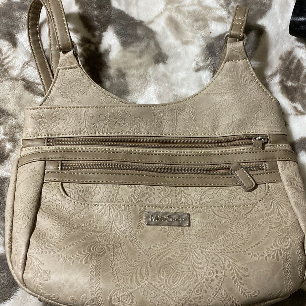 Tan color multi sac, Crosby bag